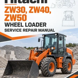 Hitachi ZW30, ZW40, ZW50 Wheel Loader Service Repair Manual Hitachi ZW30, ZW40, ZW50 Wheel Loader Service Repair Manual