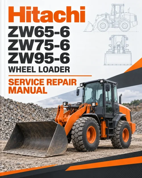 Hitachi ZW65-6 , ZW75-6, ZW95-6 Wheel Loader Service Repair Manual Hitachi ZW65-6 , ZW75-6, ZW95-6 Wheel Loader Service Repair Manual