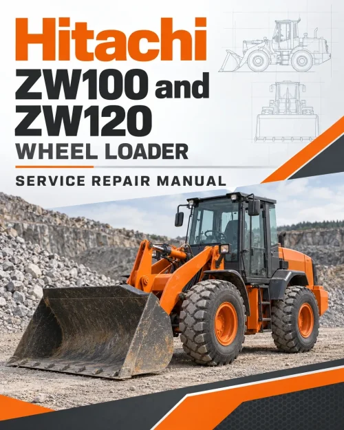 Hitachi ZW100 and ZW120 Wheel Loader Service Repair Manual Hitachi ZW100 and ZW120 Wheel Loader Service Repair Manual