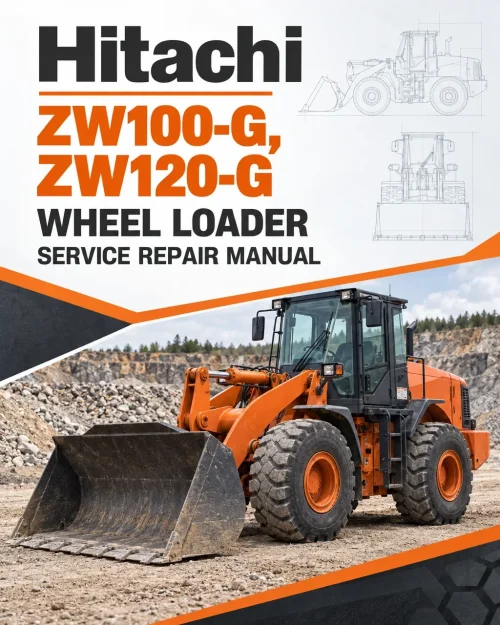 Hitachi ZW100-G, ZW120-G Wheel Loader Service Repair Manual