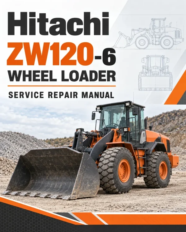 Hitachi ZW120-6 Wheel Loader Service Repair Manual Hitachi ZW120-6 Wheel Loader Service Repair Manual