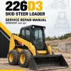 Caterpillar CAT 226D3 Skid Steer Loader Service Repair Manual (DX800001 and up) Caterpillar CAT 226D3 Skid Steer Loader Service Repair Manual (DX800001 and up)