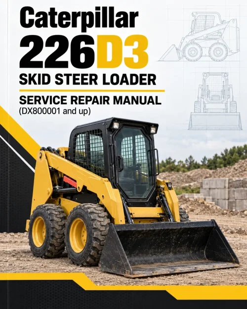 Caterpillar CAT 226D3 Skid Steer Loader Service Repair Manual (DX800001 and up) Caterpillar CAT 226D3 Skid Steer Loader Service Repair Manual (DX800001 and up)
