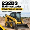 Caterpillar CAT 232D3 Skid Steer Loader Service Repair Manual (D5Z00001 and up) Caterpillar CAT 232D3 Skid Steer Loader Service Repair Manual (D5Z00001 and up)