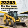 Caterpillar CAT 232D3 Skid Steer Loader Service Repair Manual (HRS00001 and up)