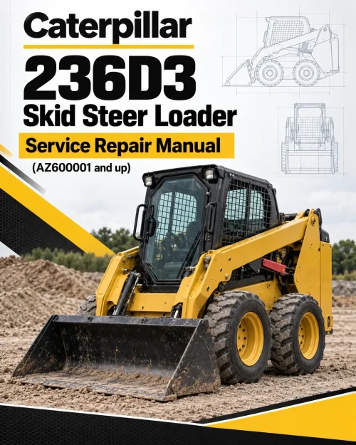 Caterpillar CAT 236D3 Skid Steer Loader Service Repair Manual (AZ600001 and up) Caterpillar CAT 236D3 Skid Steer Loader Service Repair Manual (AZ600001 and up)