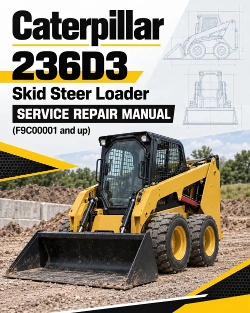 Caterpillar CAT 236D3 Skid Steer Loader Service Repair Manual (F9C00001 and up) Caterpillar CAT 236D3 Skid Steer Loader Service Repair Manual (F9C00001 and up)