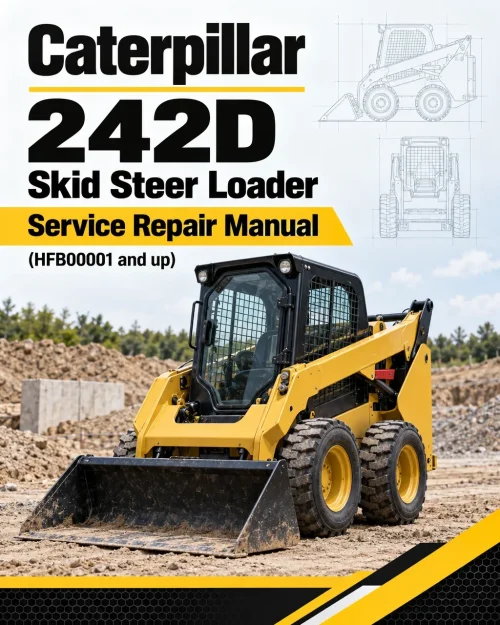 Caterpillar CAT 242D Skid Steer Loader Service Repair Manual (HFB00001 and up) Caterpillar CAT 242D Skid Steer Loader Service Repair Manual (HFB00001 and up)