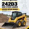 Caterpillar CAT 242D3 Skid Steer Loader Service Repair Manual (HSX00001 and up)