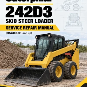 Caterpillar CAT 242D3 Skid Steer Loader Service Repair Manual (HSX00001 and up)