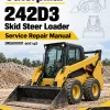 Caterpillar CAT 242D3 Skid Steer Loader Service Repair Manual (ME600001 and up)