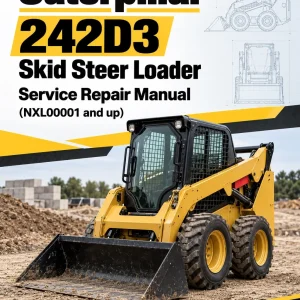 Caterpillar CAT 242D3 Skid Steer Loader Service Repair Manual (NXL00001 and up)
