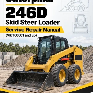 Caterpillar CAT 246D Skid Steer Loader Service Repair Manual (MKT00001 and up)
