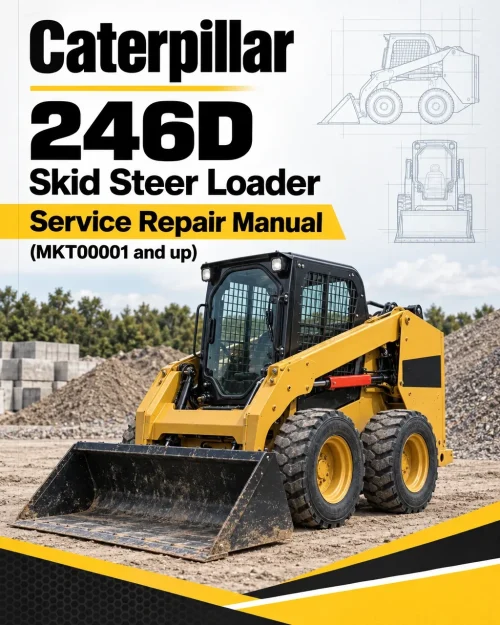Caterpillar CAT 246D Skid Steer Loader Service Repair Manual (MKT00001 and up) Caterpillar CAT 246D Skid Steer Loader Service Repair Manual (MKT00001 and up)
