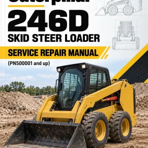 Caterpillar CAT 246D Skid Steer Loader Service Repair Manual (PN500001 and up)