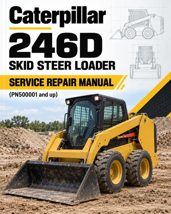 Caterpillar CAT 246D Skid Steer Loader Service Repair Manual (PN500001 and up) Caterpillar CAT 246D Skid Steer Loader Service Repair Manual (PN500001 and up)