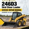 Caterpillar CAT 246D3 Skid Steer Loader Service Repair Manual (AH600001 and up) Caterpillar CAT 246D3 Skid Steer Loader Service Repair Manual (AH600001 and up)
