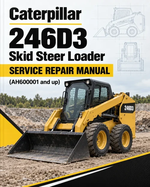 Caterpillar CAT 246D3 Skid Steer Loader Service Repair Manual (AH600001 and up) Caterpillar CAT 246D3 Skid Steer Loader Service Repair Manual (AH600001 and up)