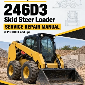 Caterpillar CAT 246D3 Skid Steer Loader Service Repair Manual (EP300001 and up) Caterpillar CAT 246D3 Skid Steer Loader Service Repair Manual (EP300001 and up)