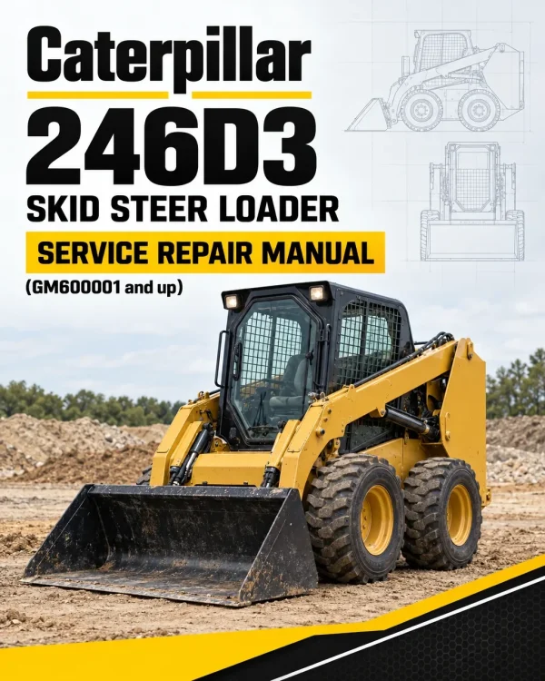 Caterpillar CAT 246D3 Skid Steer Loader Service Repair Manual (GM600001 and up) Caterpillar CAT 246D3 Skid Steer Loader Service Repair Manual (GM600001 and up)