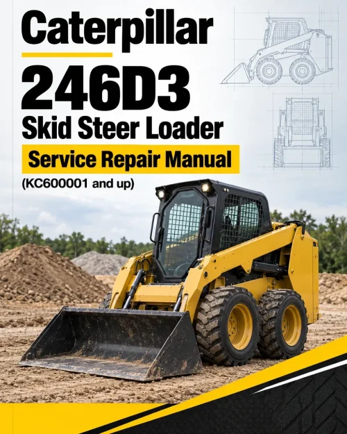 Caterpillar CAT 246D3 Skid Steer Loader Service Repair Manual (KC600001 and up) Caterpillar CAT 246D3 Skid Steer Loader Service Repair Manual (KC600001 and up)