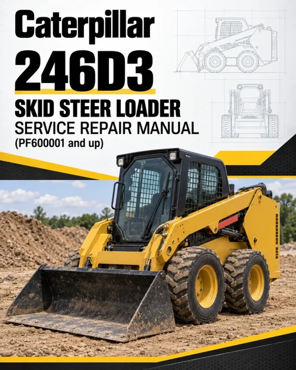 Caterpillar CAT 246D3 Skid Steer Loader Service Repair Manual (PF600001 and up) Caterpillar CAT 246D3 Skid Steer Loader Service Repair Manual (PF600001 and up)