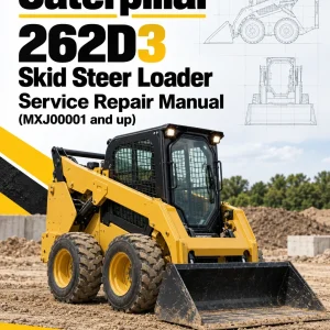 Caterpillar CAT 262D3 Skid Steer Loader Service Repair Manual (MXJ00001 and up) Caterpillar CAT 262D3 Skid Steer Loader Service Repair Manual (MXJ00001 and up)