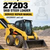 Caterpillar CAT 272D3 Skid Steer Loader Service Repair Manual (HX200001 and up) Caterpillar CAT 272D3 Skid Steer Loader Service Repair Manual (HX200001 and up)