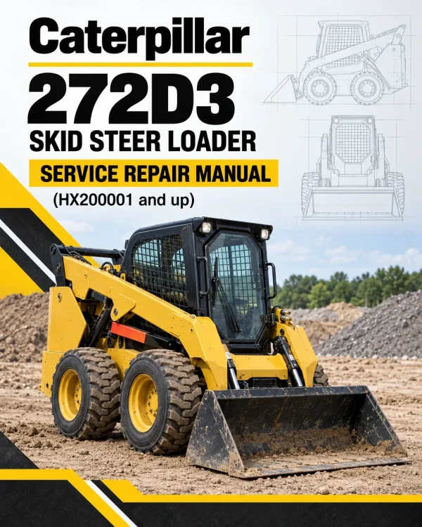 Caterpillar CAT 272D3 Skid Steer Loader Service Repair Manual (HX200001 and up) Caterpillar CAT 272D3 Skid Steer Loader Service Repair Manual (HX200001 and up)