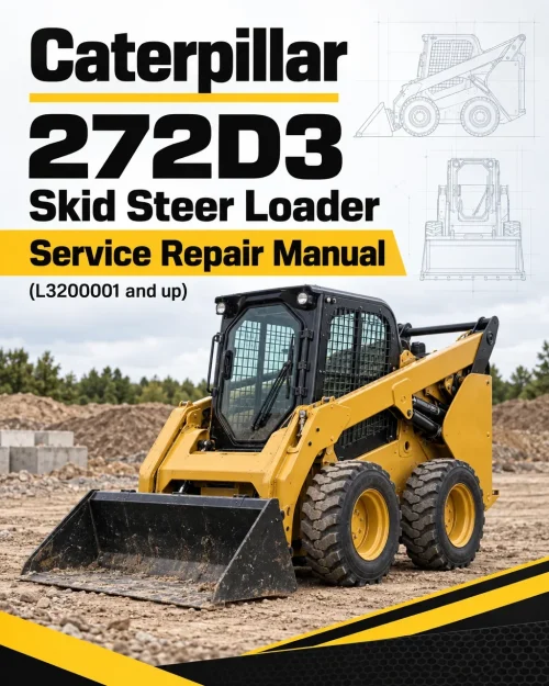 Caterpillar CAT 272D3 Skid Steer Loader Service Repair Manual (L3200001 and up) Caterpillar CAT 272D3 Skid Steer Loader Service Repair Manual (L3200001 and up)