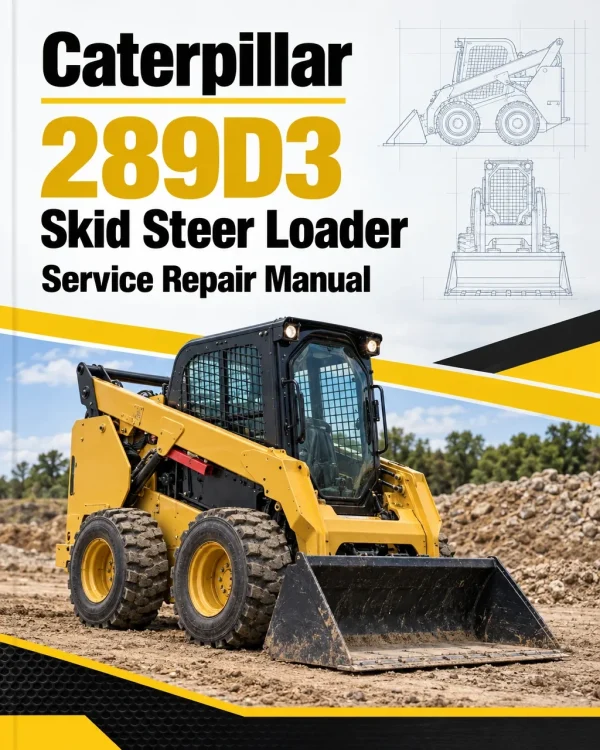 Caterpillar CAT 289D3 Skid Steer Loader Service Repair Manual (EP900001 and up)