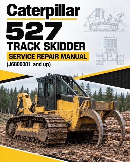 Caterpillar CAT 527 Track Skidder Service Repair Manual (J6800001 and up) Caterpillar CAT 527 Track Skidder Service Repair Manual (J6800001 and up)