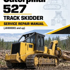 Caterpillar CAT 527 Track Skidder Service Repair Manual (J6900001 and up)