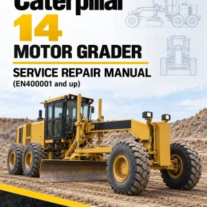 Caterpillar CAT 14 Motor Grader Service Repair Manual (EN400001 and up) Caterpillar CAT 14 Motor Grader Service Repair Manual (EN400001 and up)