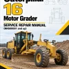 Caterpillar CAT 16 Motor Grader Service Repair Manual (NN500001 and up)
