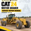 Caterpillar CAT 24 Motor Grader Service Repair Manual (E9Z00001 and up)