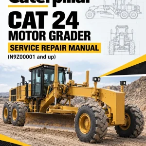 Caterpillar CAT 24 Motor Grader Service Repair Manual (N9Z00001 and up) Caterpillar CAT 24 Motor Grader Service Repair Manual (N9Z00001 and up)