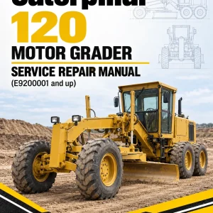 Caterpillar CAT 120 Motor Grader Service Repair Manual (E9200001 and up) Caterpillar CAT 120 Motor Grader Service Repair Manual (E9200001 and up)