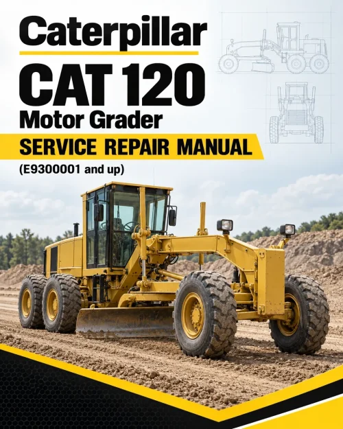 Caterpillar CAT 120 Motor Grader Service Repair Manual (E9300001 and up) Caterpillar CAT 120 Motor Grader Service Repair Manual (E9300001 and up)