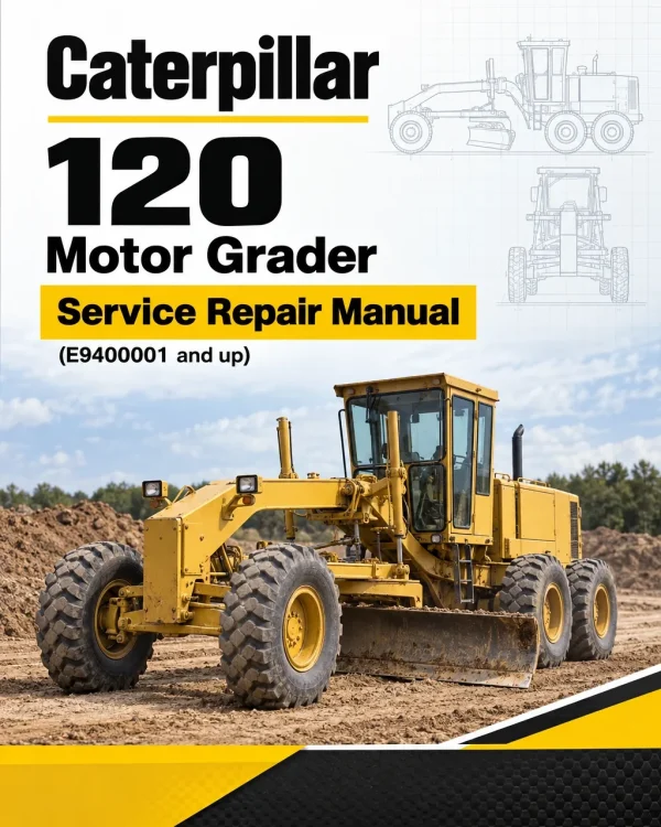 Caterpillar CAT 120 Motor Grader Service Repair Manual (E9400001 and up) Caterpillar CAT 120 Motor Grader Service Repair Manual (E9400001 and up)