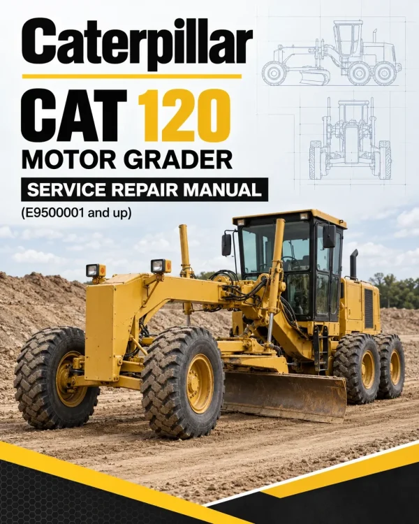 Caterpillar CAT 120 Motor Grader Service Repair Manual (E9500001 and up) Caterpillar CAT 120 Motor Grader Service Repair Manual (E9500001 and up)
