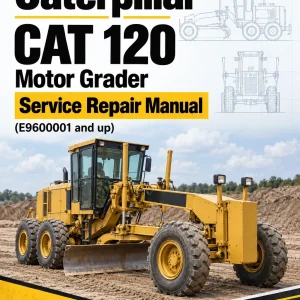 Caterpillar CAT 120 Motor Grader Service Repair Manual (E9600001 and up) Caterpillar CAT 120 Motor Grader Service Repair Manual (E9600001 and up)