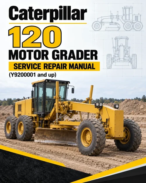 Caterpillar CAT 120 Motor Grader Service Repair Manual (Y9200001 and up) Caterpillar CAT 120 Motor Grader Service Repair Manual (Y9200001 and up)