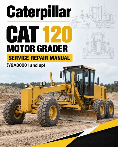 Caterpillar CAT 120 Motor Grader Service Repair Manual (Y9A00001 and up) Caterpillar CAT 120 Motor Grader Service Repair Manual (Y9A00001 and up)