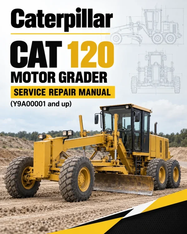 Caterpillar CAT 120 Motor Grader Service Repair Manual (Y9A00001 and up) Caterpillar CAT 120 Motor Grader Service Repair Manual (Y9A00001 and up)