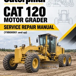 Caterpillar CAT 120 Motor Grader Service Repair Manual (Y9B00001 and up) Caterpillar CAT 120 Motor Grader Service Repair Manual (Y9B00001 and up)