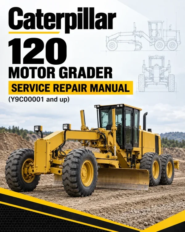 Caterpillar CAT 120 Motor Grader Service Repair Manual (Y9C00001 and up)