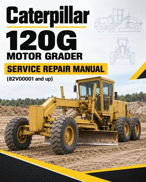 Caterpillar CAT 120G Motor Grader Service Repair Manual (82V00001 and up) Caterpillar CAT 120G Motor Grader Service Repair Manual (82V00001 and up)