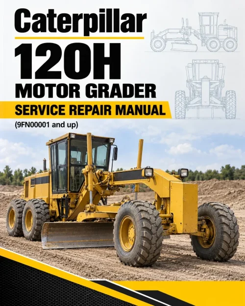 Caterpillar CAT 120H Motor Grader Service Repair Manual (9FN00001 and up)