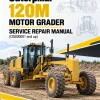 Caterpillar CAT 120M Motor Grader Service Repair Manual (CBS00001 and up) Caterpillar CAT 120M Motor Grader Service Repair Manual (CBS00001 and up)